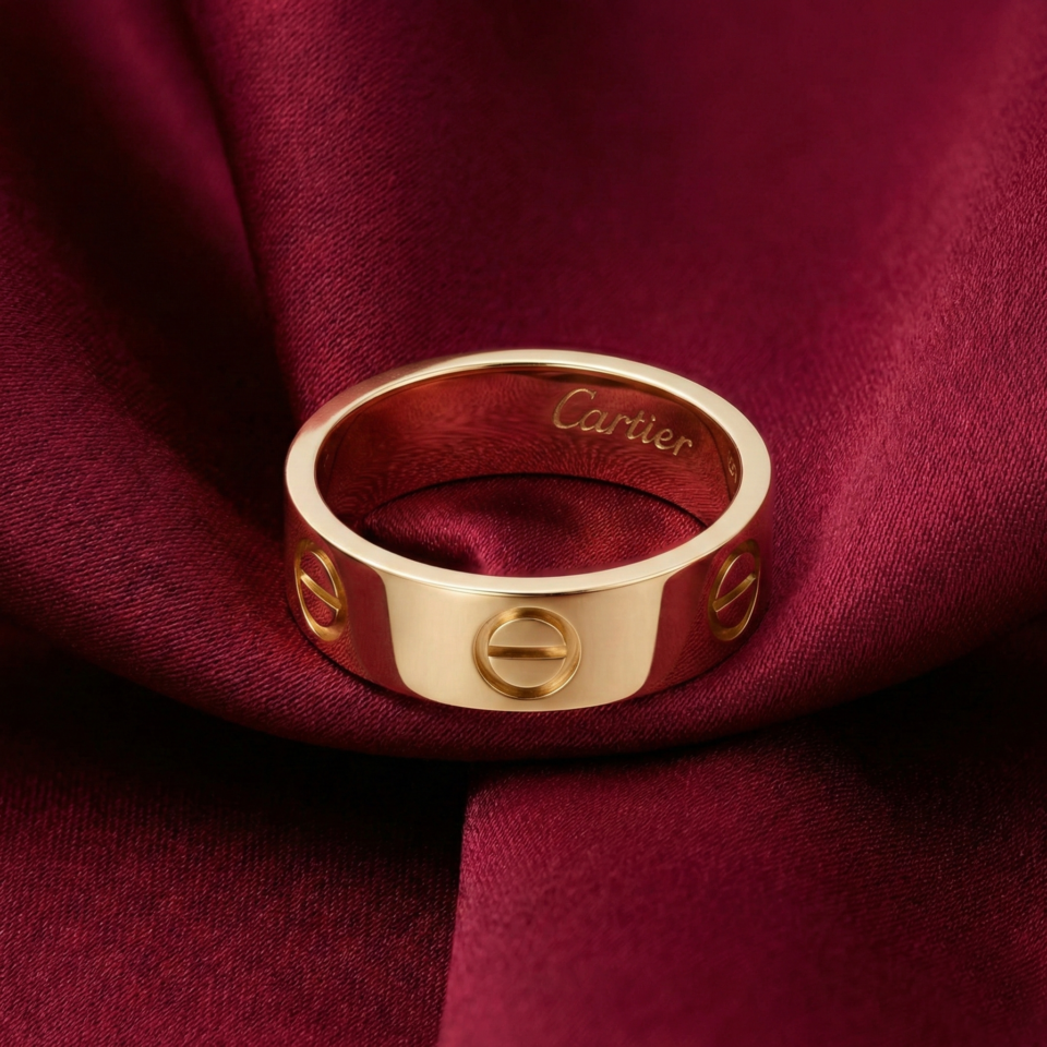 Cartier's, LOVE Ring Classic, Gold Filled