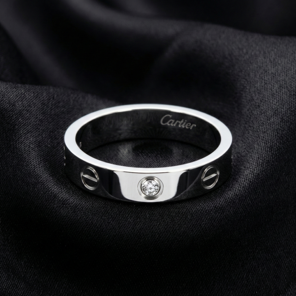 Cartier's, LOVE Ring 1 Stone