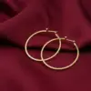 Hoop earrings