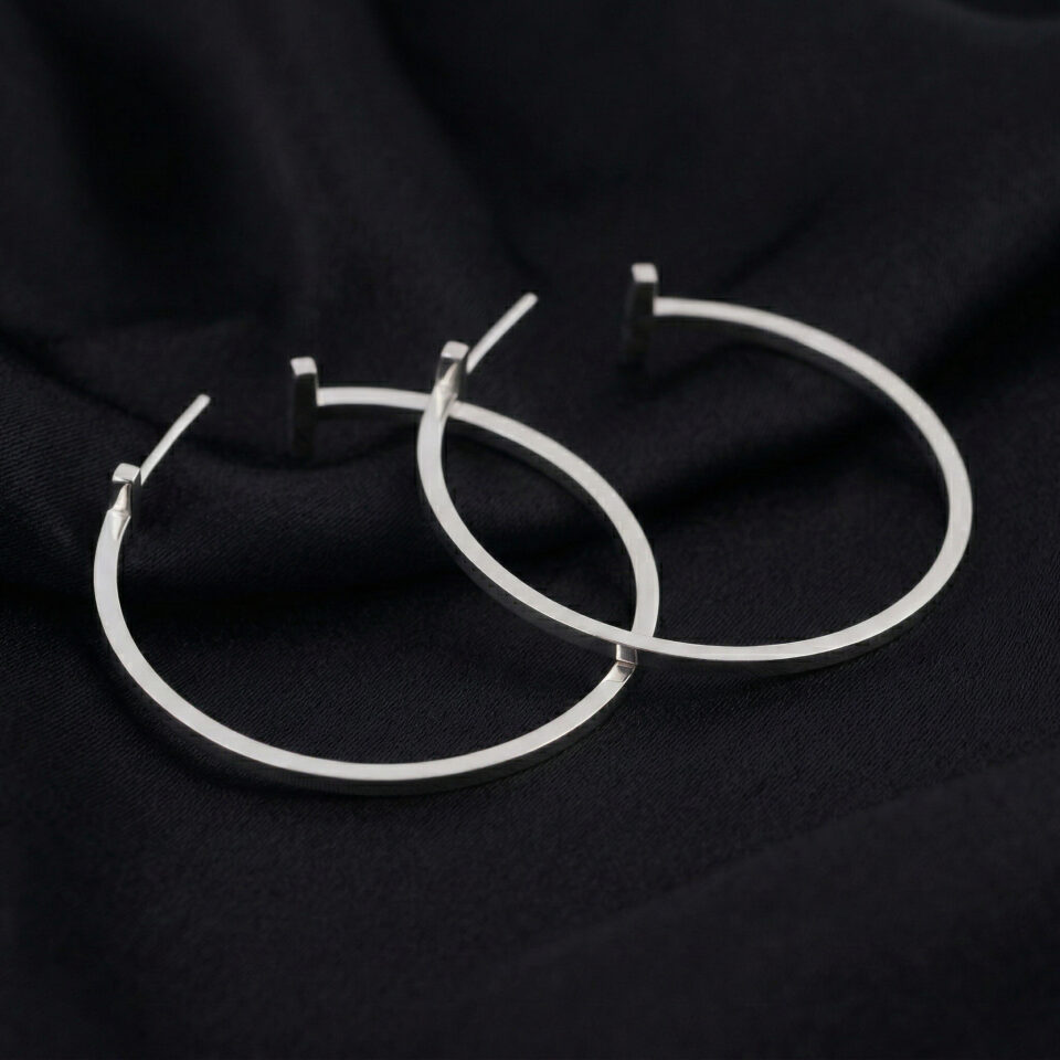 Tiffany Wire Hoop Earrings