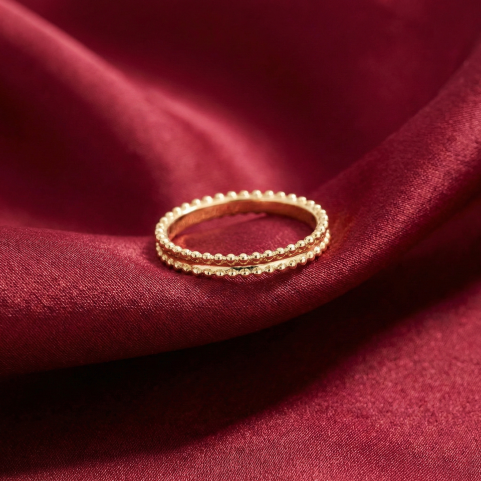 Van Cleef & Arpels, Estelle Wedding Band, Gold Filled