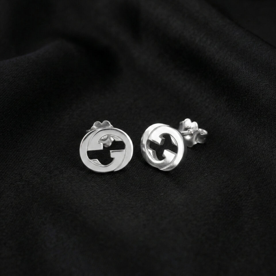 Gucci Interlocking Studs 2 Earrings