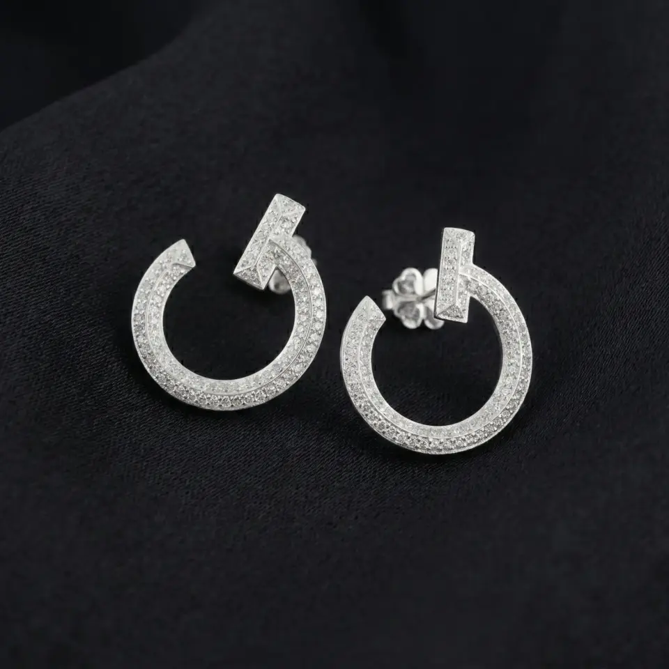 Tiffany T1 Open Hoop Earrings