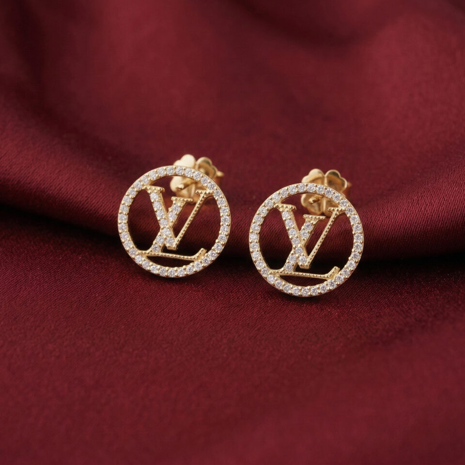 L.V Louise By Night Earrings, Gold Filled