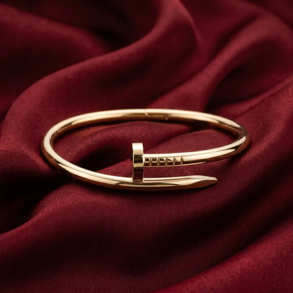 Cartier Juste un Clou bracelet, classic model Gold Filled