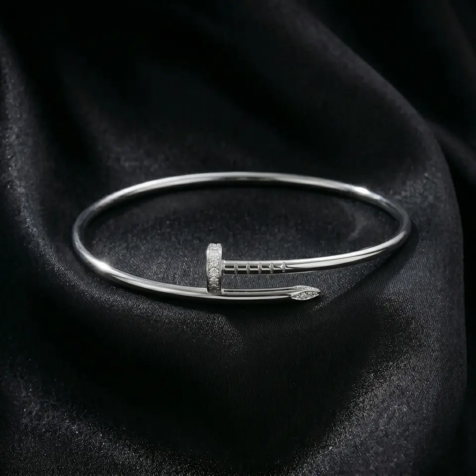 Cartier Juste un Clou bracelet, small model, stones