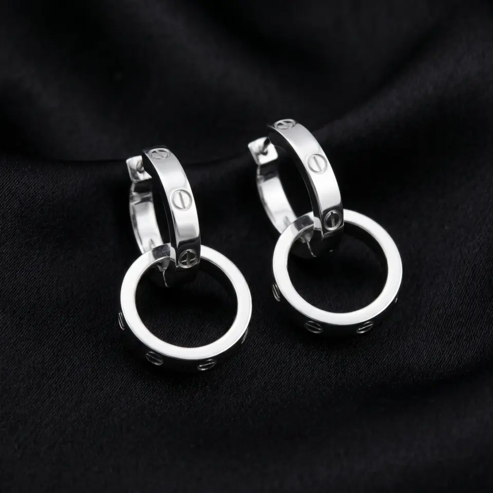 Cartier LOVE earrings, multiwear
