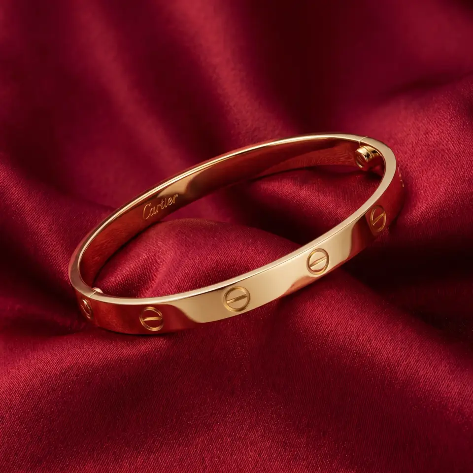Cartier LOVE bracelet, medium model Gold Filled