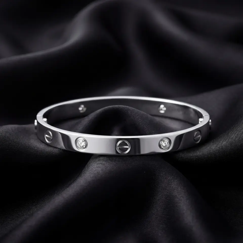 Cartier LOVE bracelet, classic model, 4 stones
