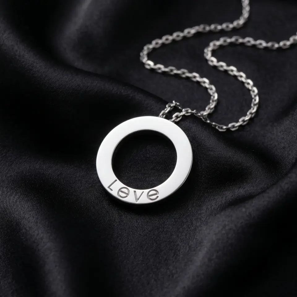 Cartier, LOVE, 3 stones Necklace