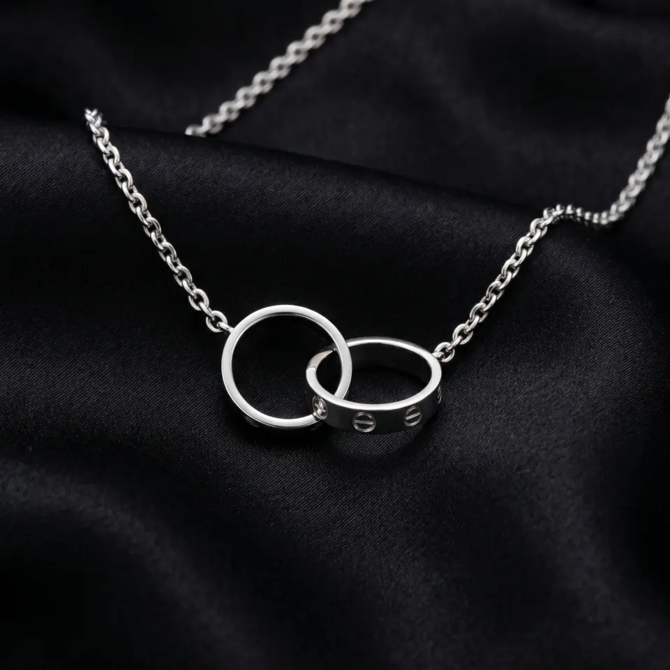 Cartier, LOVE double Necklace