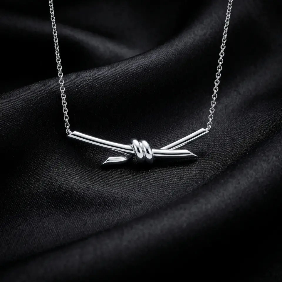 Tiffany Knot Necklace