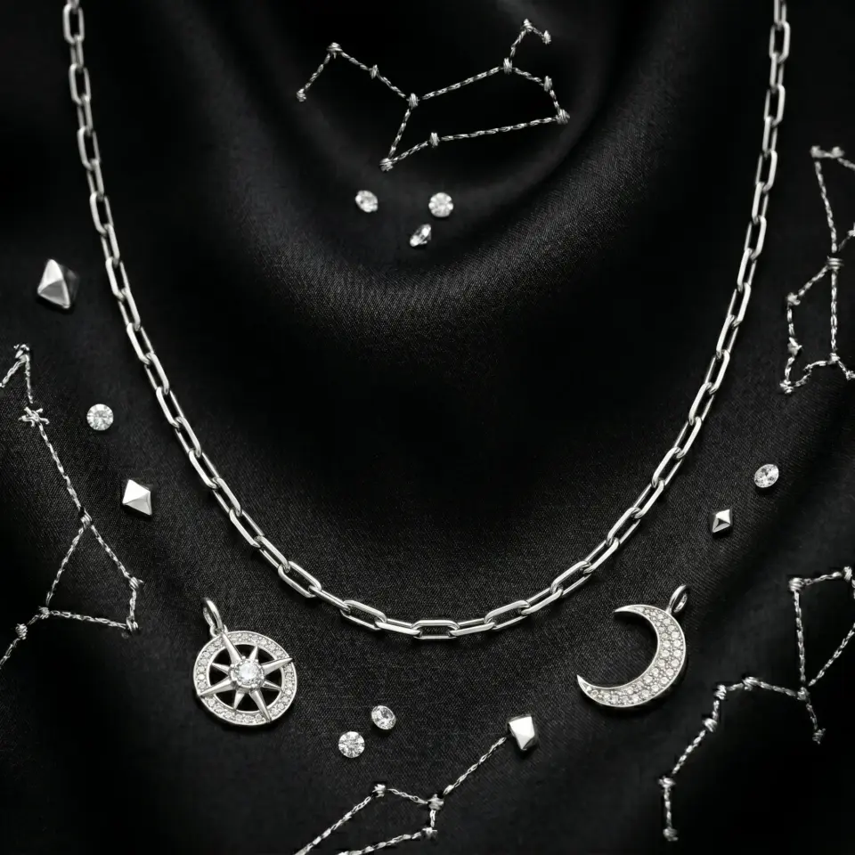 Santos de Cartier necklace, chain, small model